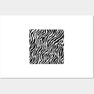 Animal Prints Zebra Pattern 1 Posters and Art